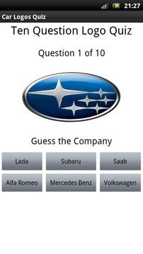 Car Logos Quiz游戏截图1