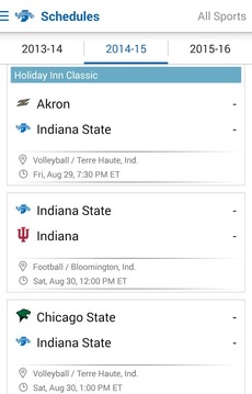 Indiana State Sycamores: Free游戏截图3