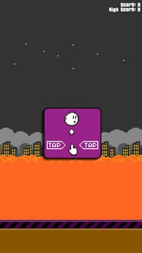 Flappy Ghost: A Retro Tap Game游戏截图2