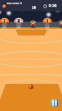 Basketball - 3 Point Hoops游戏截图4