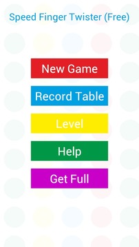 Speed Finger Twister (Free)游戏截图1