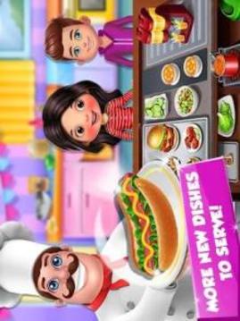 Hotdog Chef Cooking Games Sausage Fast Food game游戏截图3