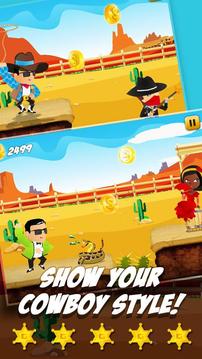 Angry Fun Crazy Cowboy Dash游戏截图4