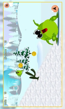 Frogs Can Ski : The Snow Day游戏截图4