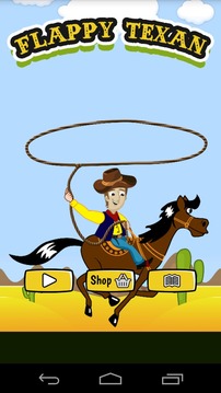 Flappy Texan-HD游戏截图2