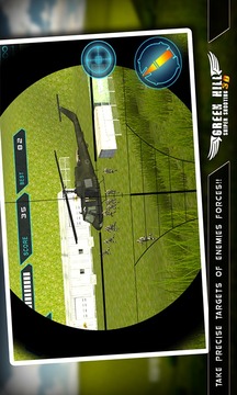 Green Hill Sniper Shooting 3D游戏截图1