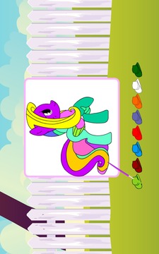 Coloring Graceful Pony游戏截图5