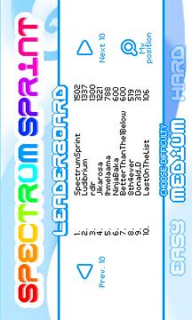 Spectrum Sprint Free游戏截图2