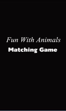 Fun With Animals Matching Game游戏截图1