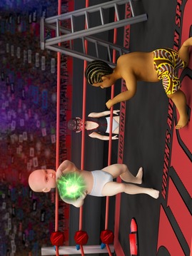 Kids Royal Wrestling Rumble Piledriver Stars Mania游戏截图1