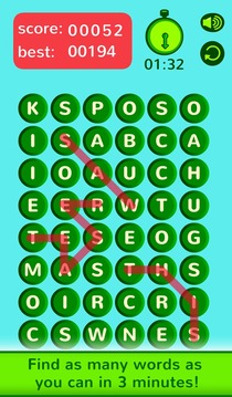 WordLink - boggle word search游戏截图2