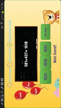 Teddy Bear Math游戏截图3