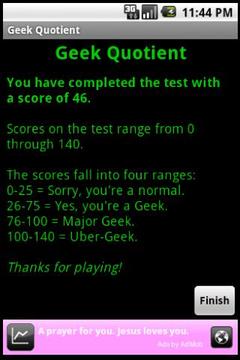 Geek Quotient Test游戏截图5