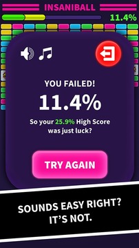 Insaniball - A very hard game游戏截图4