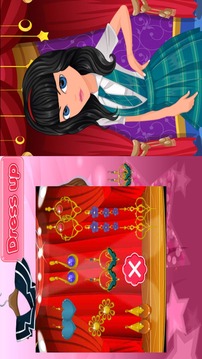 Lovely Girl dress up for party游戏截图4