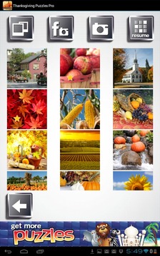 Thanksgiving Puzzles - FREE游戏截图4