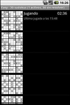 Sudoku CHAR游戏截图2