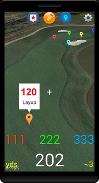 WebCaddy II GPS Golf游戏截图1