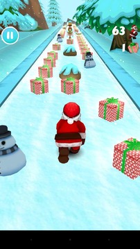 Santa Runner 3D Christmas Dash游戏截图5