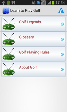 Learn to Play Golf游戏截图1