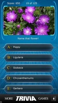 Name that Flower Trivia游戏截图1