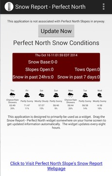 Snow Report for Perfect North游戏截图1