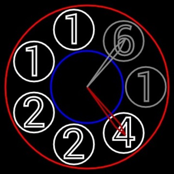 Clock Puzzle for Wear游戏截图3