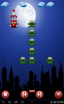 Super man vs green monsters游戏截图2