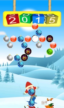 Christmas Bubble Shooter Game游戏截图5