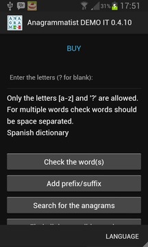 Anagrammatist DEMO IT游戏截图1