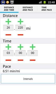 Running pace calculator游戏截图3