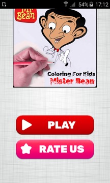 Coloring For Kids - Mister Bean游戏截图5