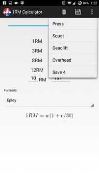 1RM Calculator游戏截图2