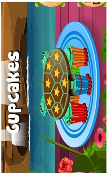 Cooking Games Turtle Cupcakes游戏截图1