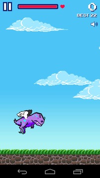 Flappy Dino and the sheeps游戏截图4