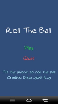 Tilt To Roll The Ball游戏截图1