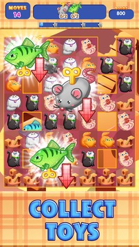 Connect - Cats Adventure游戏截图1