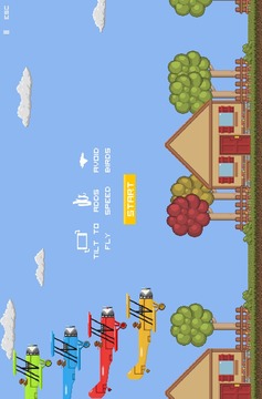 Pixel Pilot Air Race游戏截图5