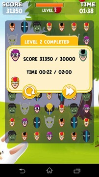 Super Hero Mania Crush游戏截图2