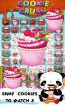 CupCake Crush : Free Cookie Cake Jam Game游戏截图3