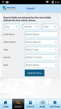 Sports Events Calendar游戏截图4