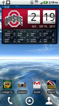 Ohio State Buckeyes Live Clock游戏截图1