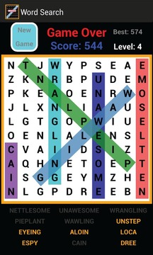 Word Search (Scrabble Vocabs)游戏截图3