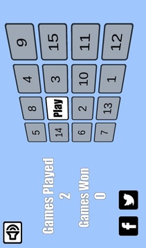 Simple 15 Puzzle游戏截图1