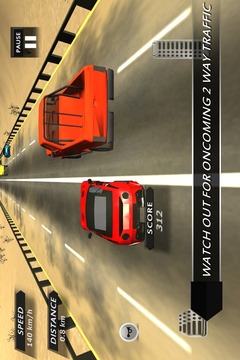 Traffic Race 3D - Highway XMas游戏截图4
