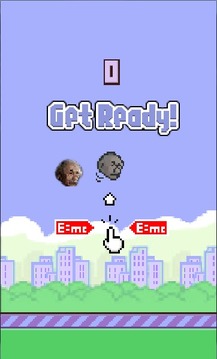 Flappy Einstein游戏截图1