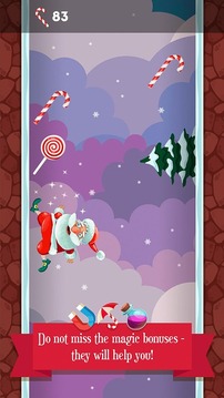 Running Santa - Candy climb游戏截图4