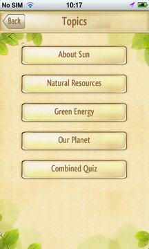 ES Green Quiz游戏截图2