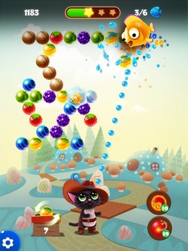 Fruity Cat - bubble shooter游戏截图5