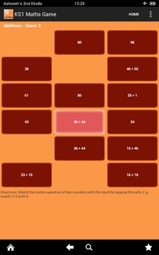 Key Stage 1(KS1) Maths Game游戏截图3